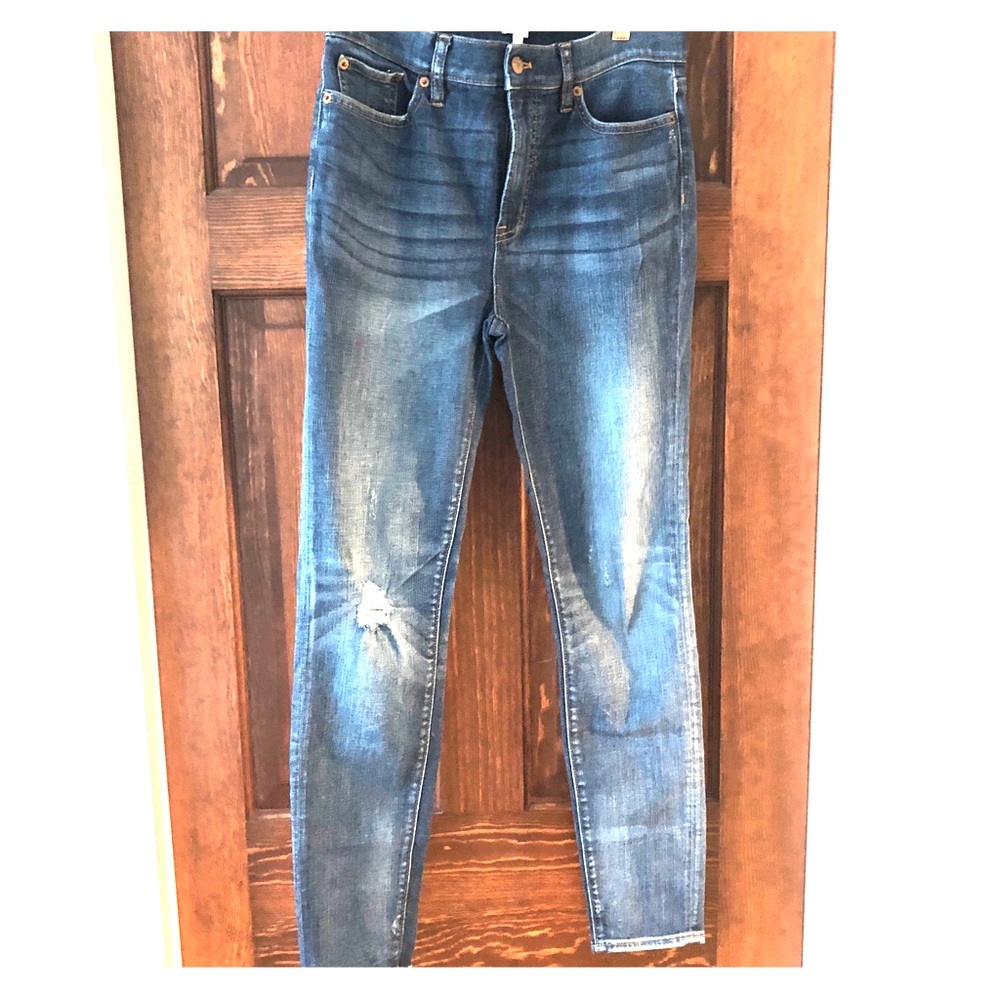 Jcrew high waisted jeans